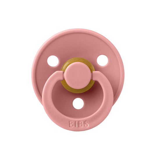 BIBS Colour Natural Latex Pacifier - Dusty Pink - Size 2