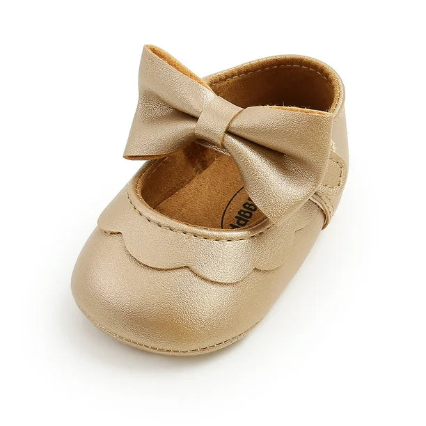 Mary-Jane Non-Slip Shoes - Gold