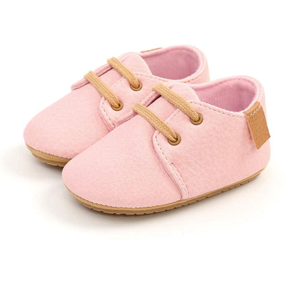 Unisex Toddler Oxford Non-Slip Shoes - Pink