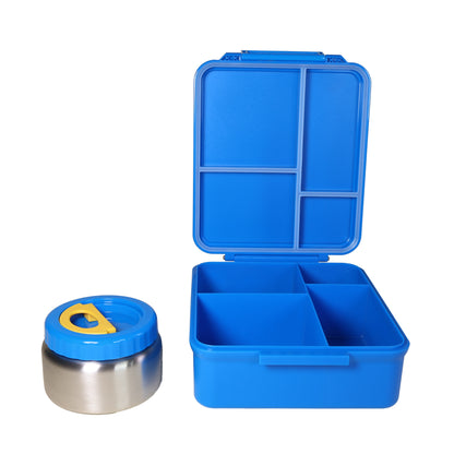 SummitCo Alpine Bento 4 with Food Jar Included - Marina Blue