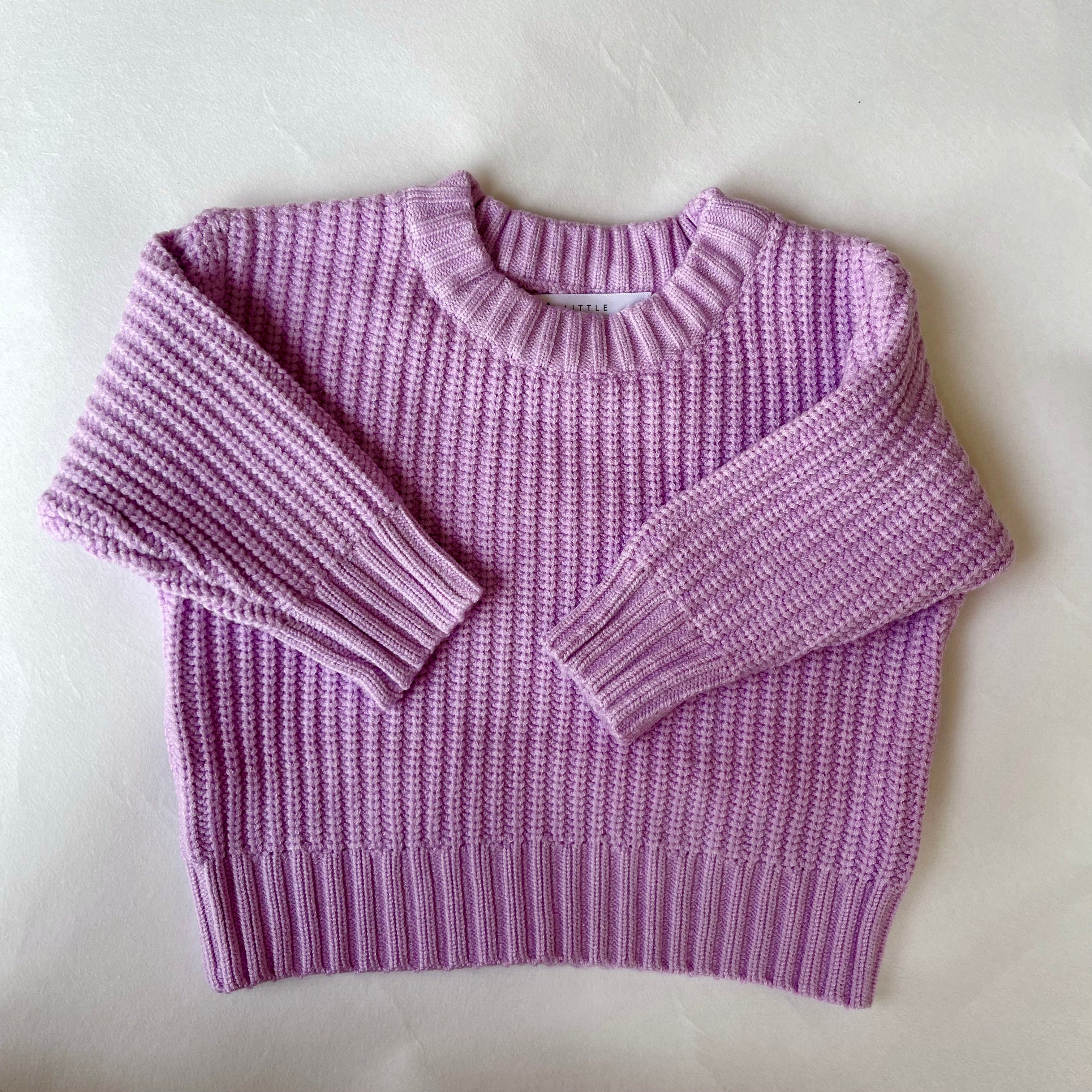 Chunky Knit Jersey Personalisation Available Cloud Co