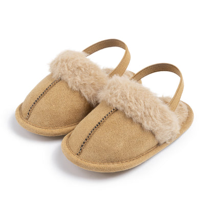 Fur Slippers - Caramel