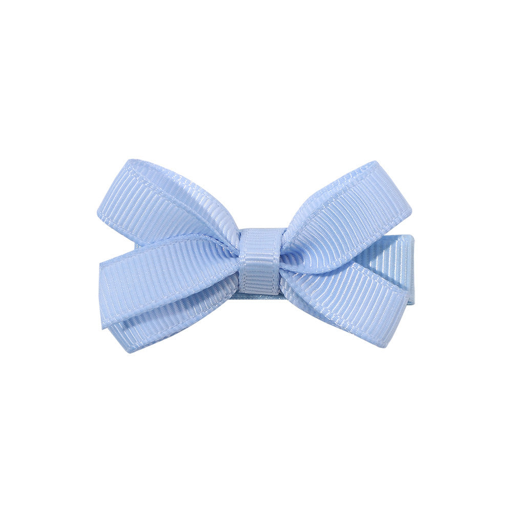 Mini Bow Hair Clip Pairs