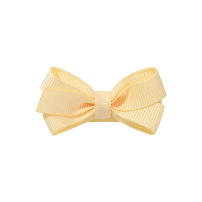 Mini Bow Hair Clip Pairs