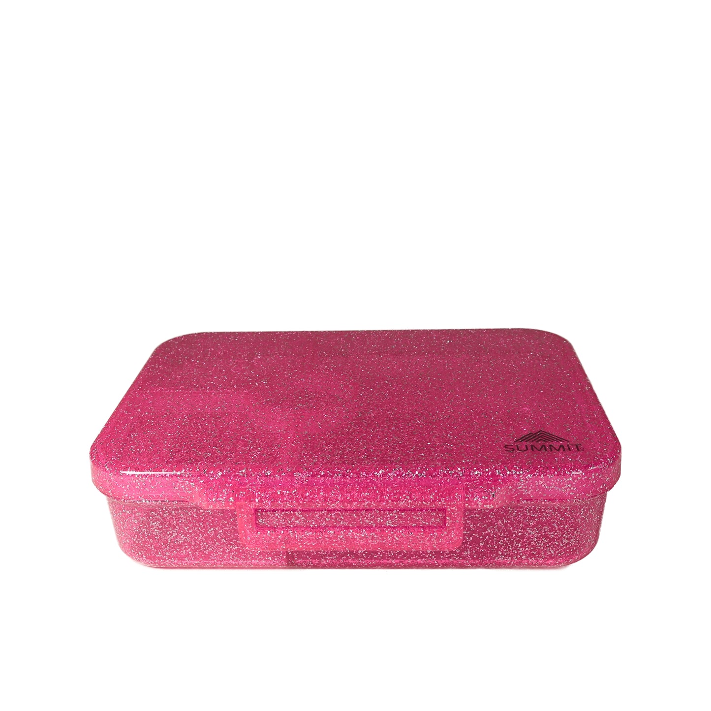 SummitCo Tritan Classic 4 Compartment Bento - Lagoon Pink (Glitter)