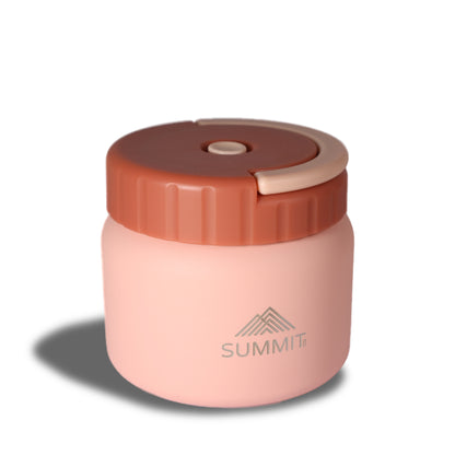 SummitCo Insulated Food Jar - Coral Sunset