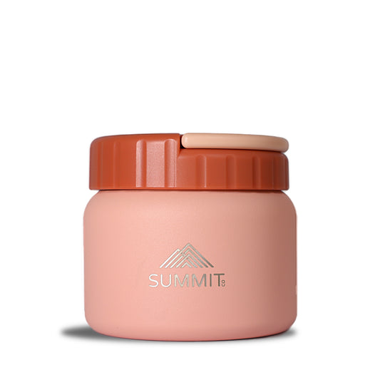 SummitCo Insulated Food Jar - Coral Sunset