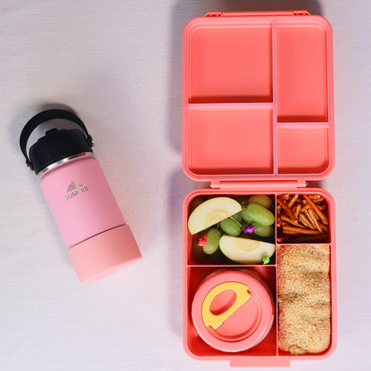 SummitCo Alpine Bento 4 with Food Jar Included - Cherry Blossom