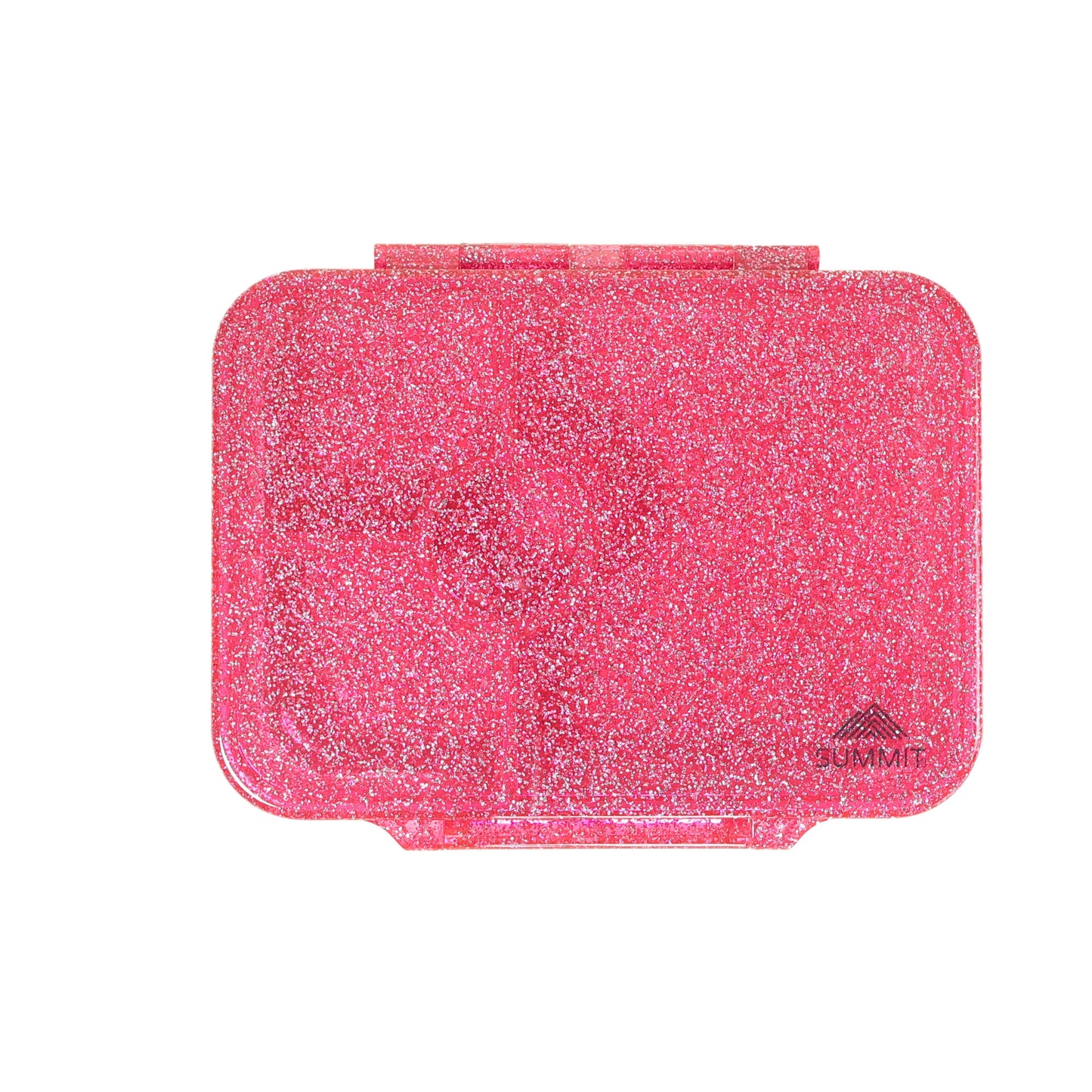 SummitCo Tritan Classic 4 Compartment Bento - Lagoon Pink (Glitter)