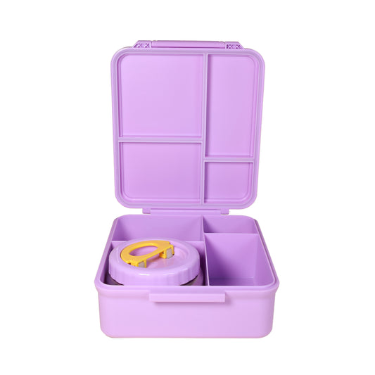 SummitCo Alpine Bento 4 with Food Jar Included - Orchid