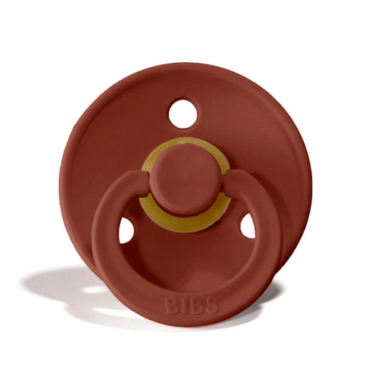 BIBS Natural Latex Pacifier - Rust Size 1