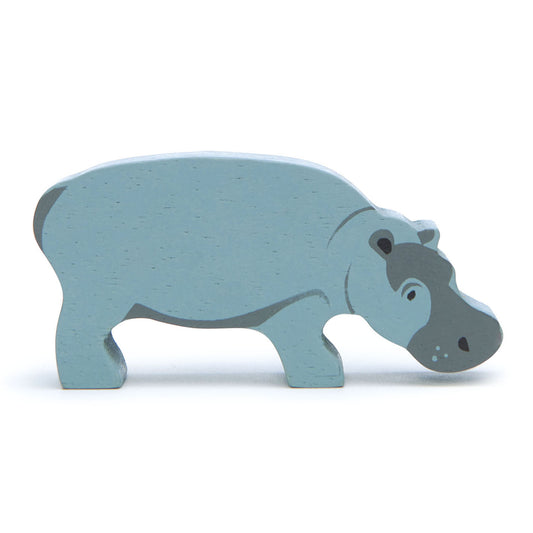 Tender Leaf - Wooden Hippopotamus