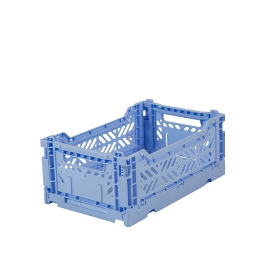 Aykasa - Mini Folding Crate - Baby Blue