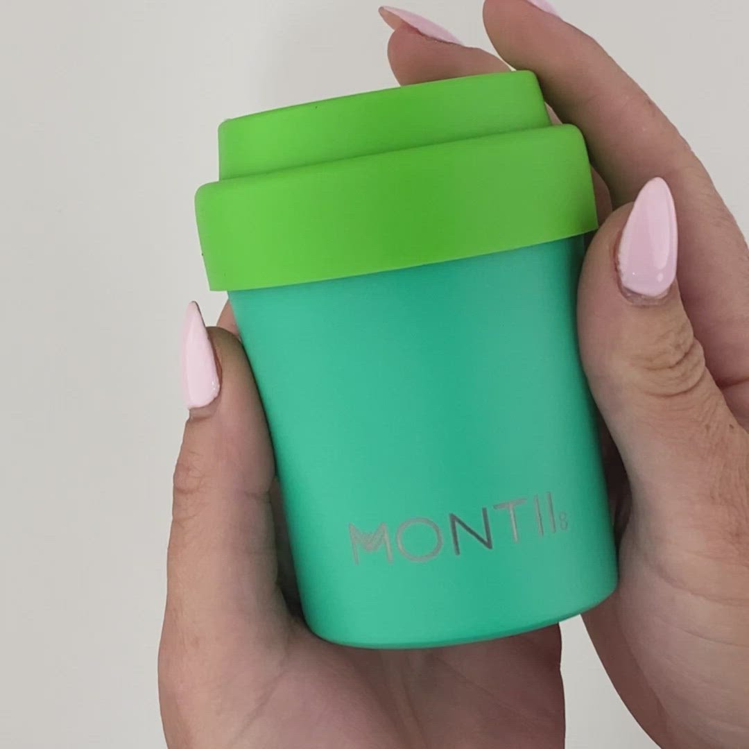 MontiiCo Mini Coffee Cup - Kiwi