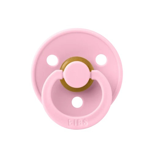 BIBS Natural Latex Pacifier - Baby pink size 1