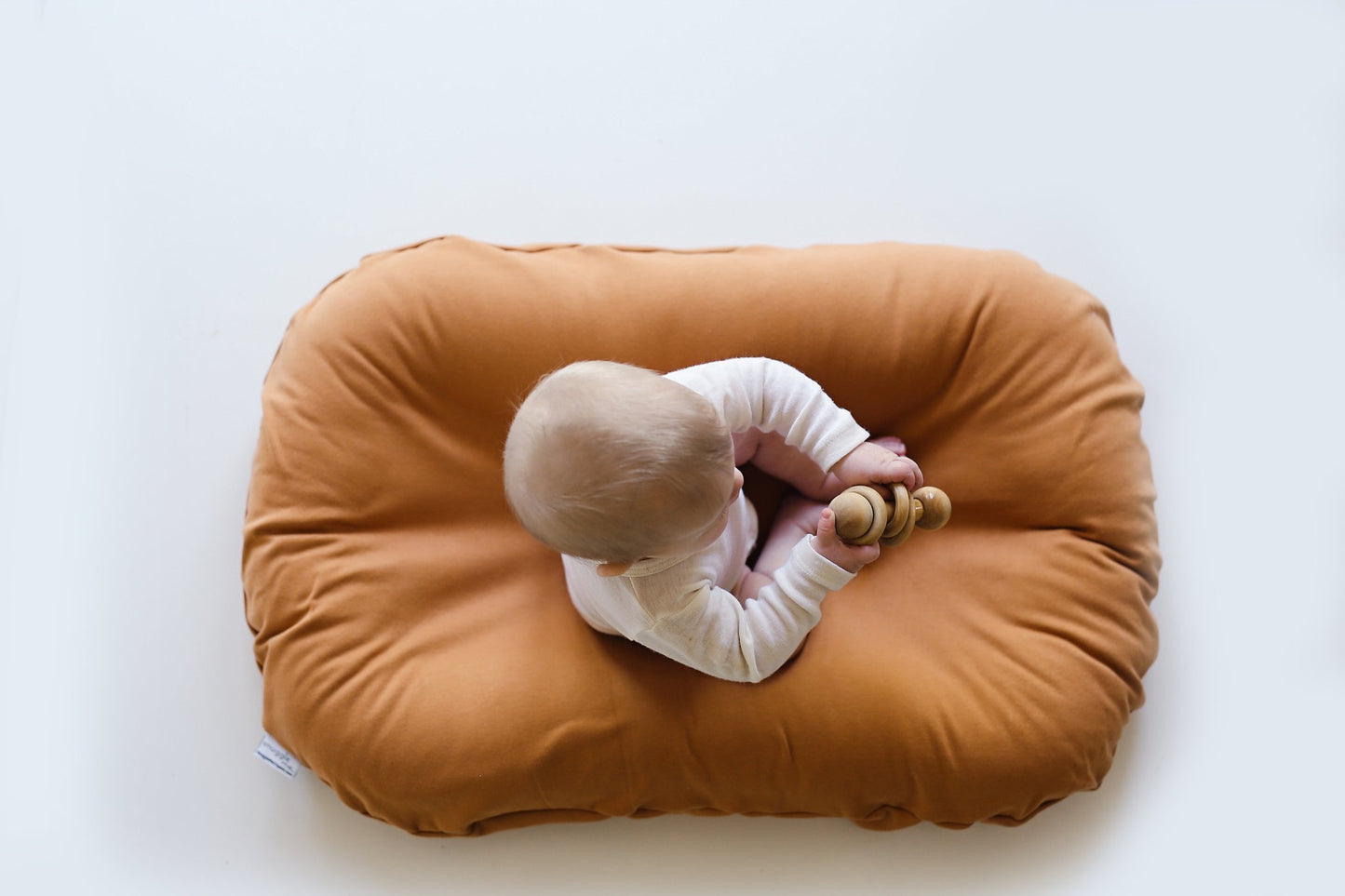 Snuggle Me Organic | Patented Infant Lounger - Ember